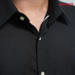 Full Sleeve Shirt | Midnight Black - Image 3