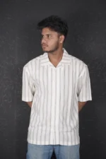 Drop Shoulder | Cuban | Classic Striped - Image 2