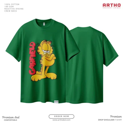 Artho Unisex Printed Drop Shoulder T-Shirt