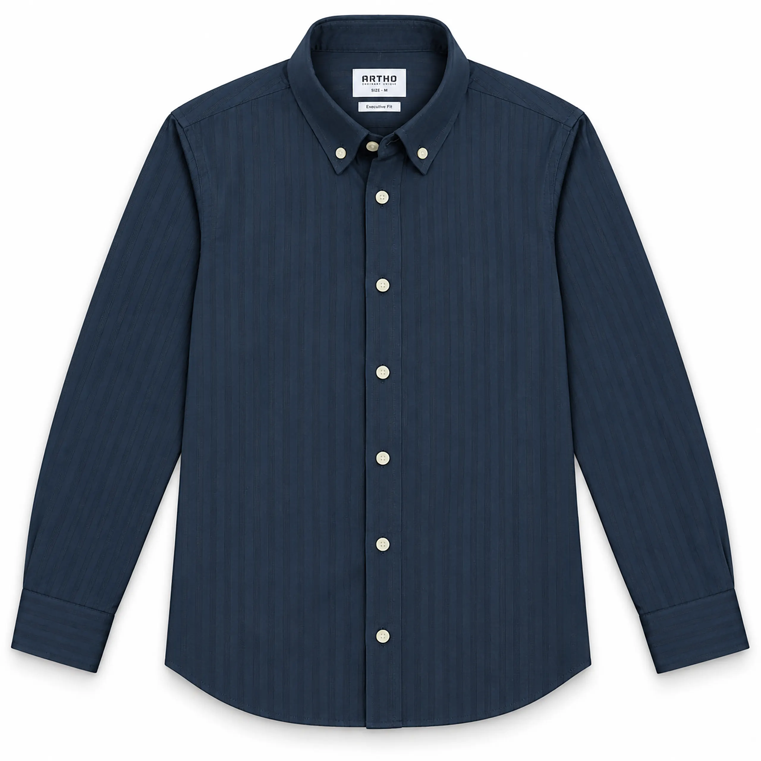 blue 2 Full Sleeve Shirt | Exclusive Sophisticated Blue - Image 1