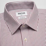 Full Sleeve Shirt | Crimson Stripe - Image 2