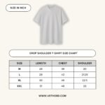 Artho Unisex Drop Shoulder T-Shirt - Image 2