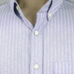 Full Sleeve Shirt | Arctic Blue Stripe - Image 2