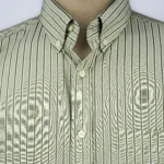 Full Sleeve Shirt | Sage Stripe - Image 2