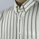 Full Sleeve Shirt | Ivory Stripe - Image 2